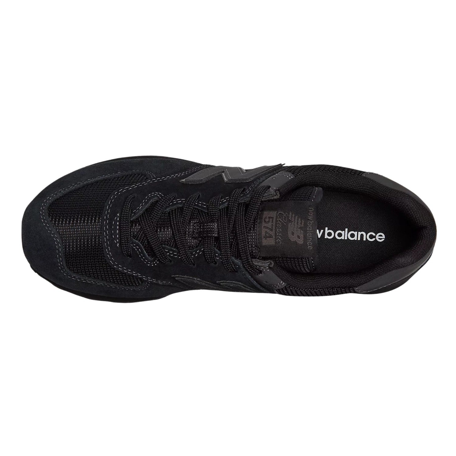 New Balance 574 Triple Black (2022)