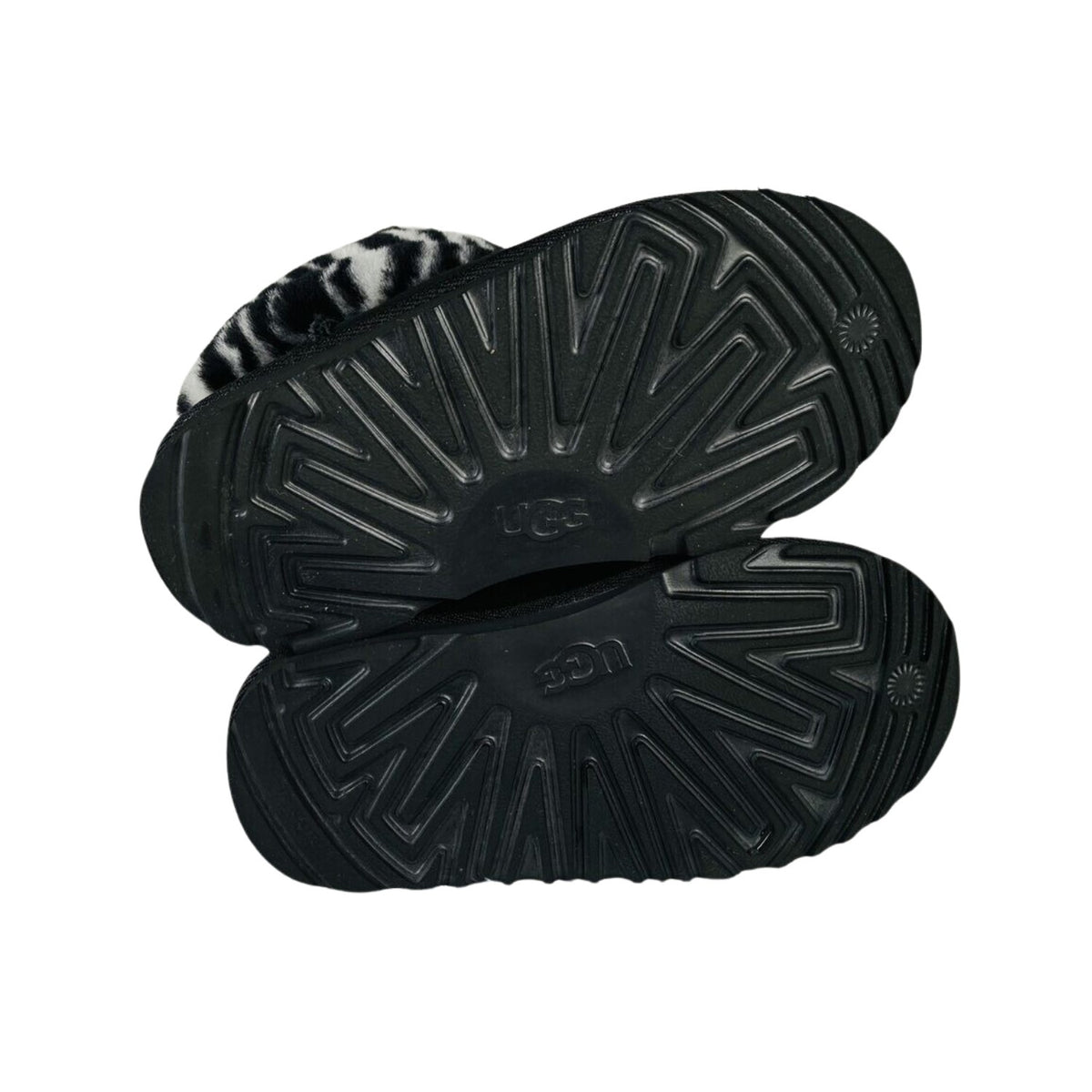 Uggs Fluff Mini Quilted Zebra Boots Toddlers Style : 1116116t