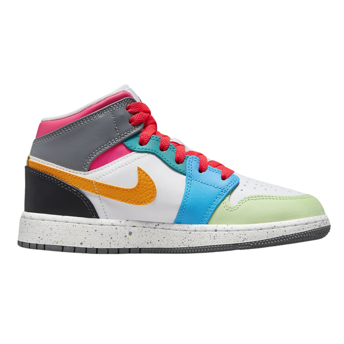 Air Jordan 1 Mid Se (Gs) Big Kids Style : Fn1190