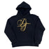 Denim Tears Dt Script Hoodie Mens Style : 201-010-108
