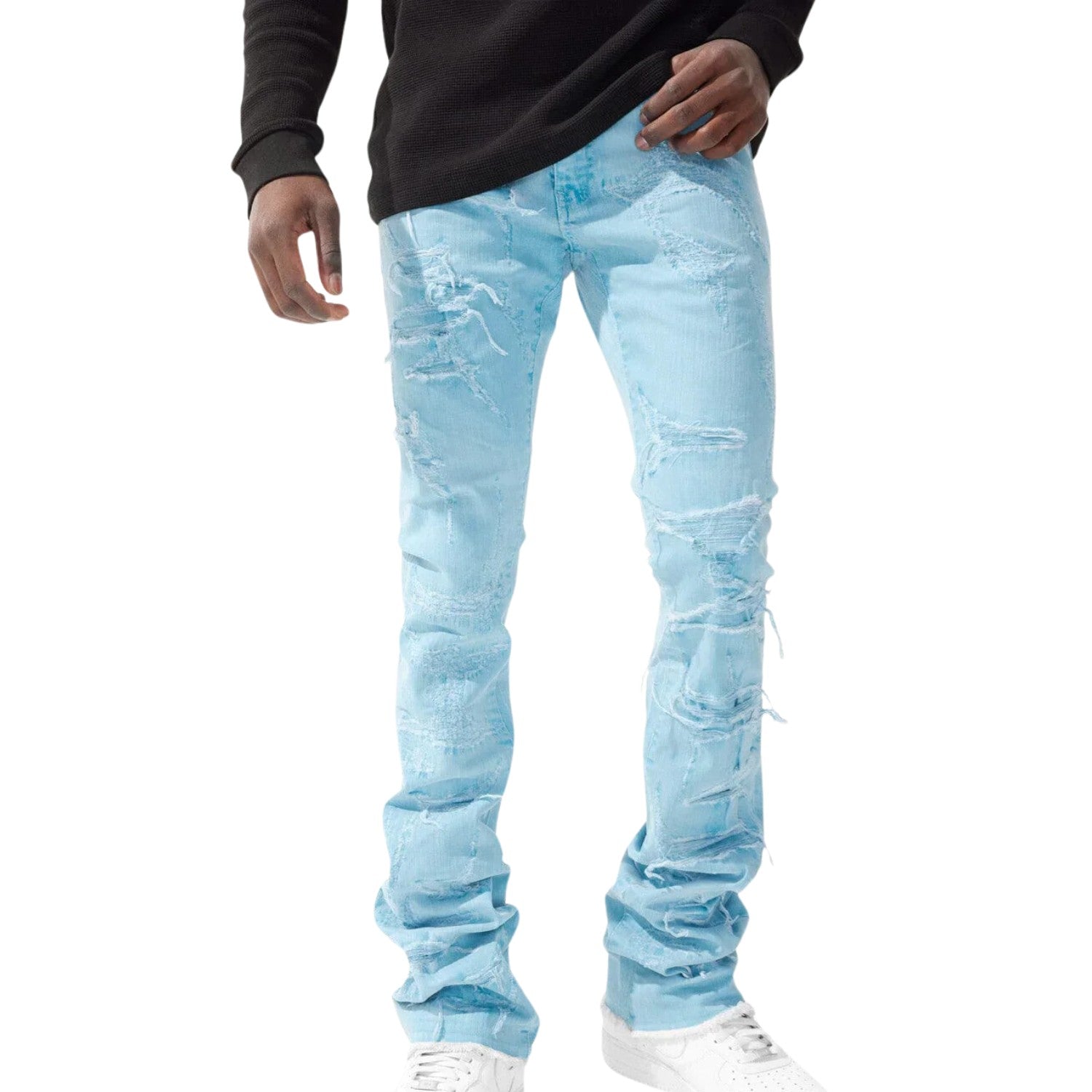 Jordan Craig Martin Stacked - Santorini Denim Jeans Mens Style : Jtf1178
