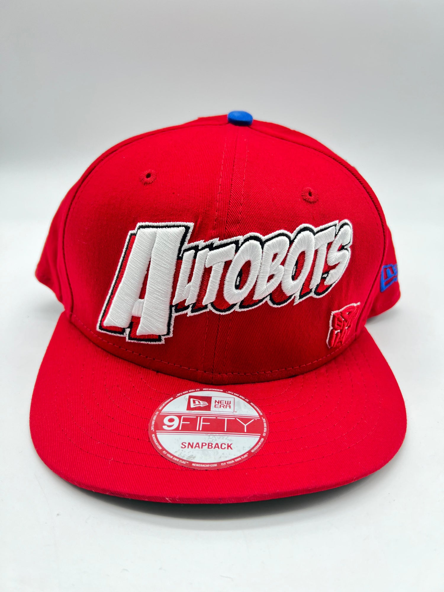 New Era 9fifty Autobots Logo Red Snapback Unisex Style : Hhh-71320877