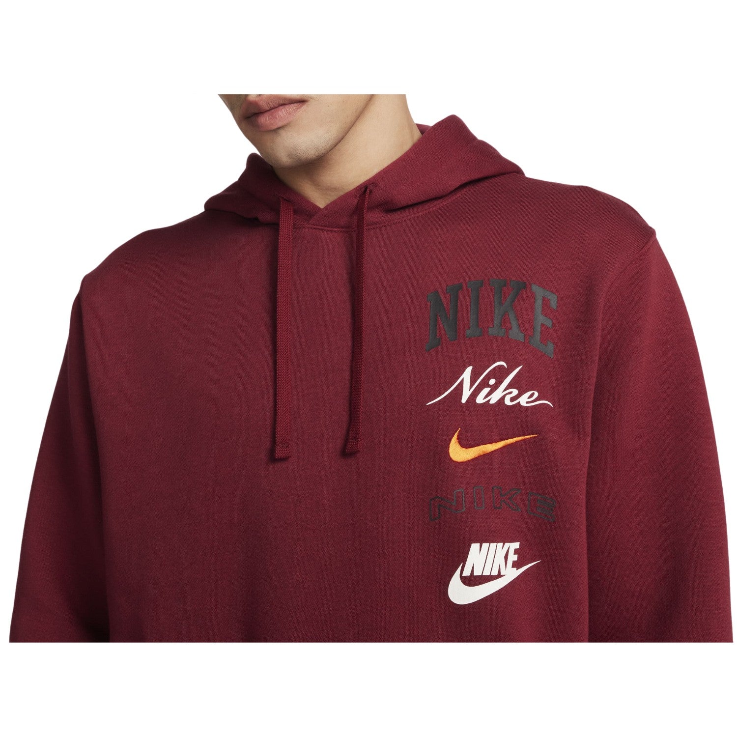 Nike Club Fleece Pullover With Hat Without Closure For Men Mens Style : Fn2634
