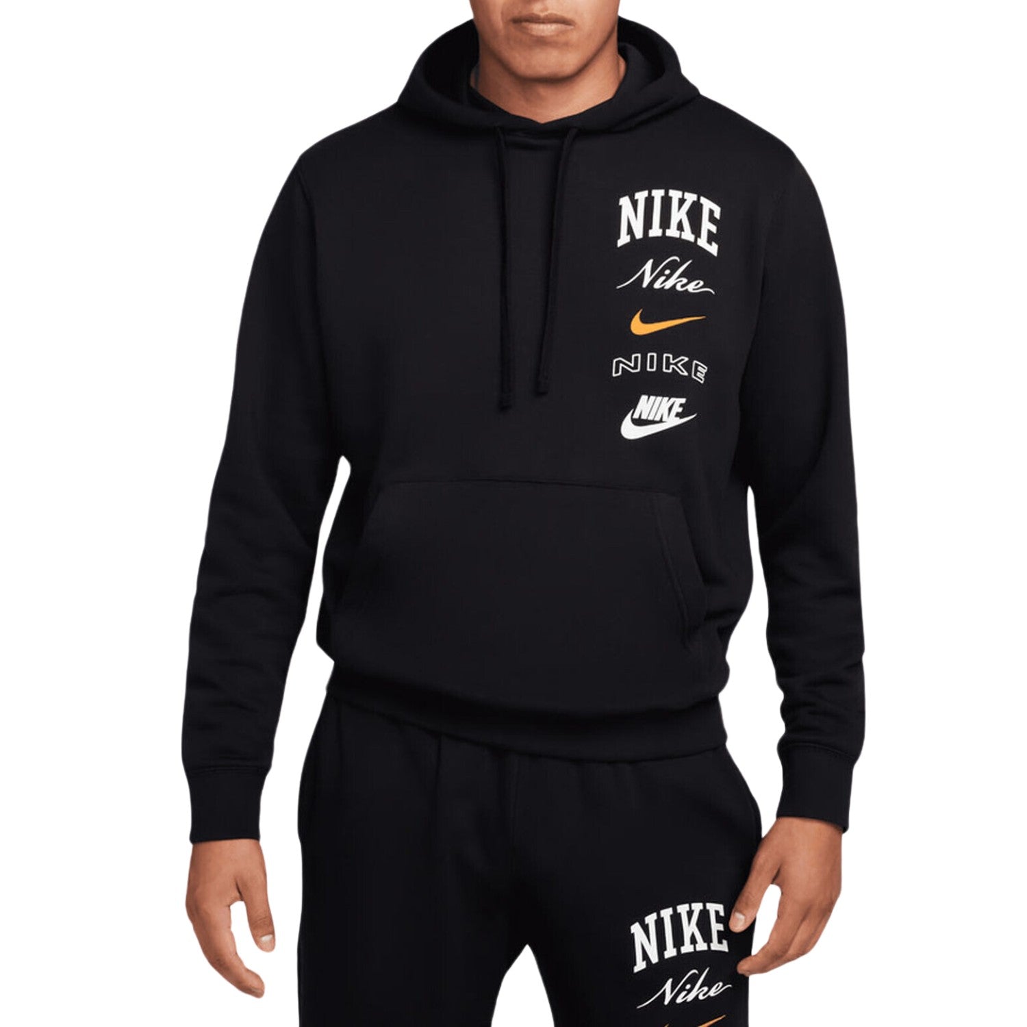 Nike Club Fleece Pullover With Hat Without Closure For Men Mens Style : Fn2634