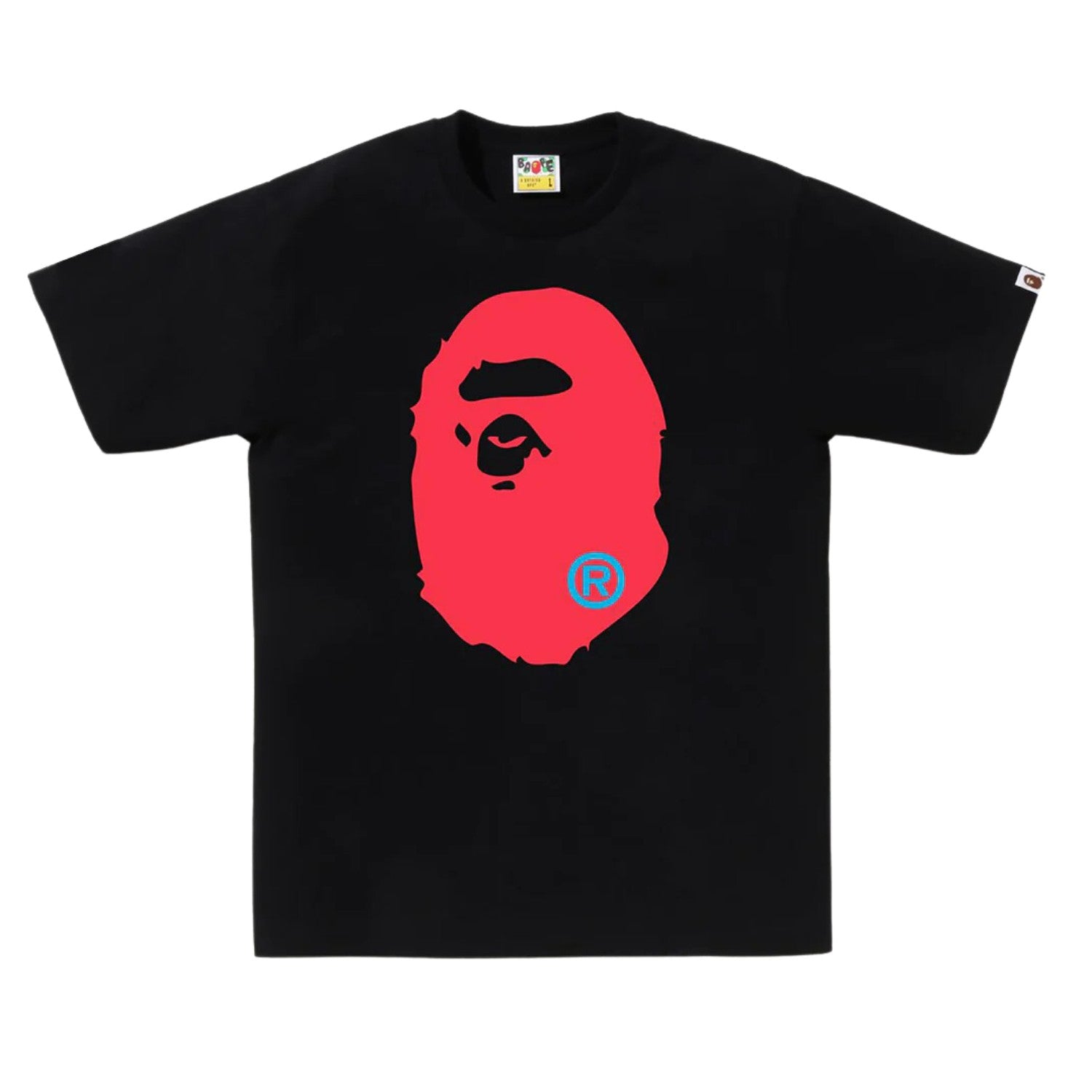 A Bathing Ape Big Head Logo Tee Mens Style : Bape-bht