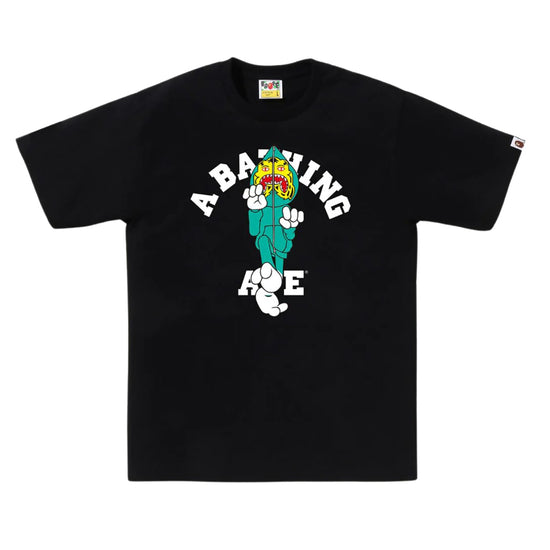 A Bathing Ape Tiger Milo College Tee Mens Style : Bape-tmct