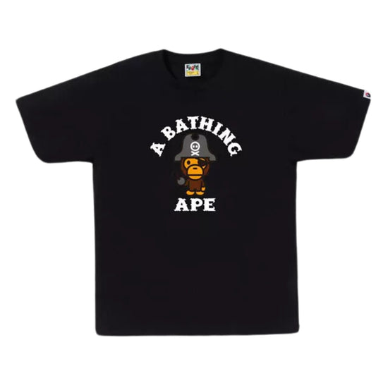 A Bathing Ape Milo Pirate Tee Mens Style : 4j70110003