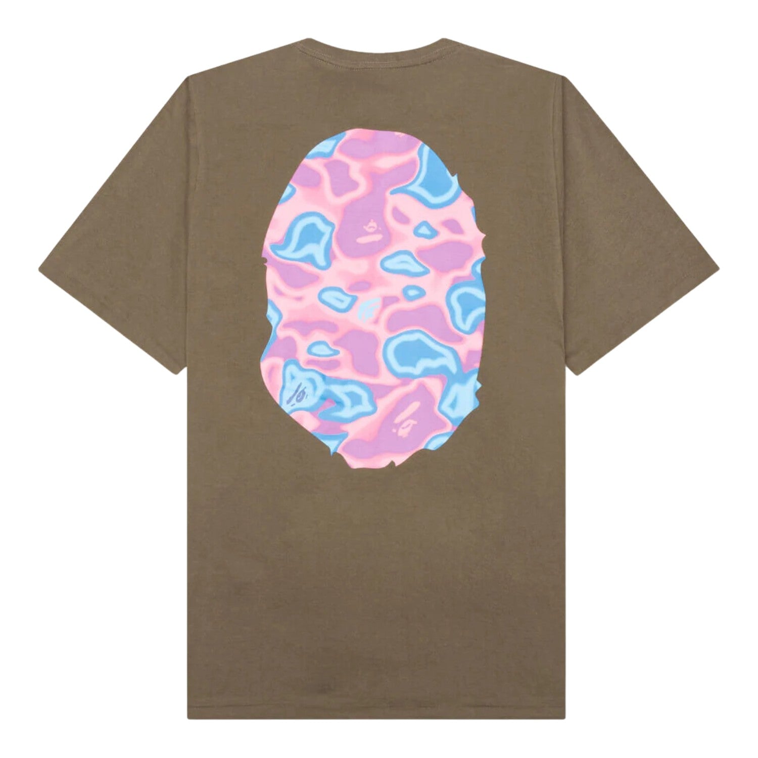 A Bathing Ape Liquid Camo Bape Sta Logo Tee Mens Style : 1k30110030