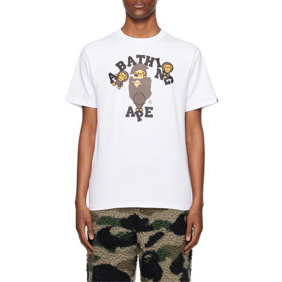 A Bathing Ape College Milo Tee Mens Style : Bape-cmt