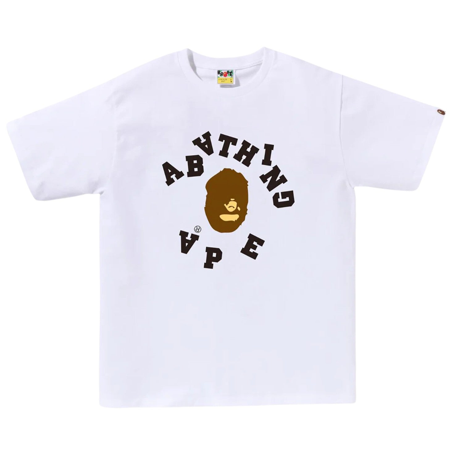 A Bathing Ape Reverse Head Logo Tee Mens Style : Bape-rhlt