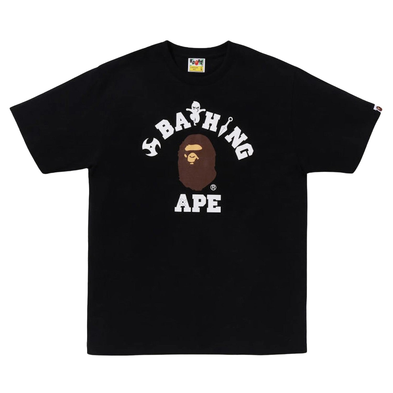 A Bathing Ape Ninja College Tee Mens Style : Bape-nct