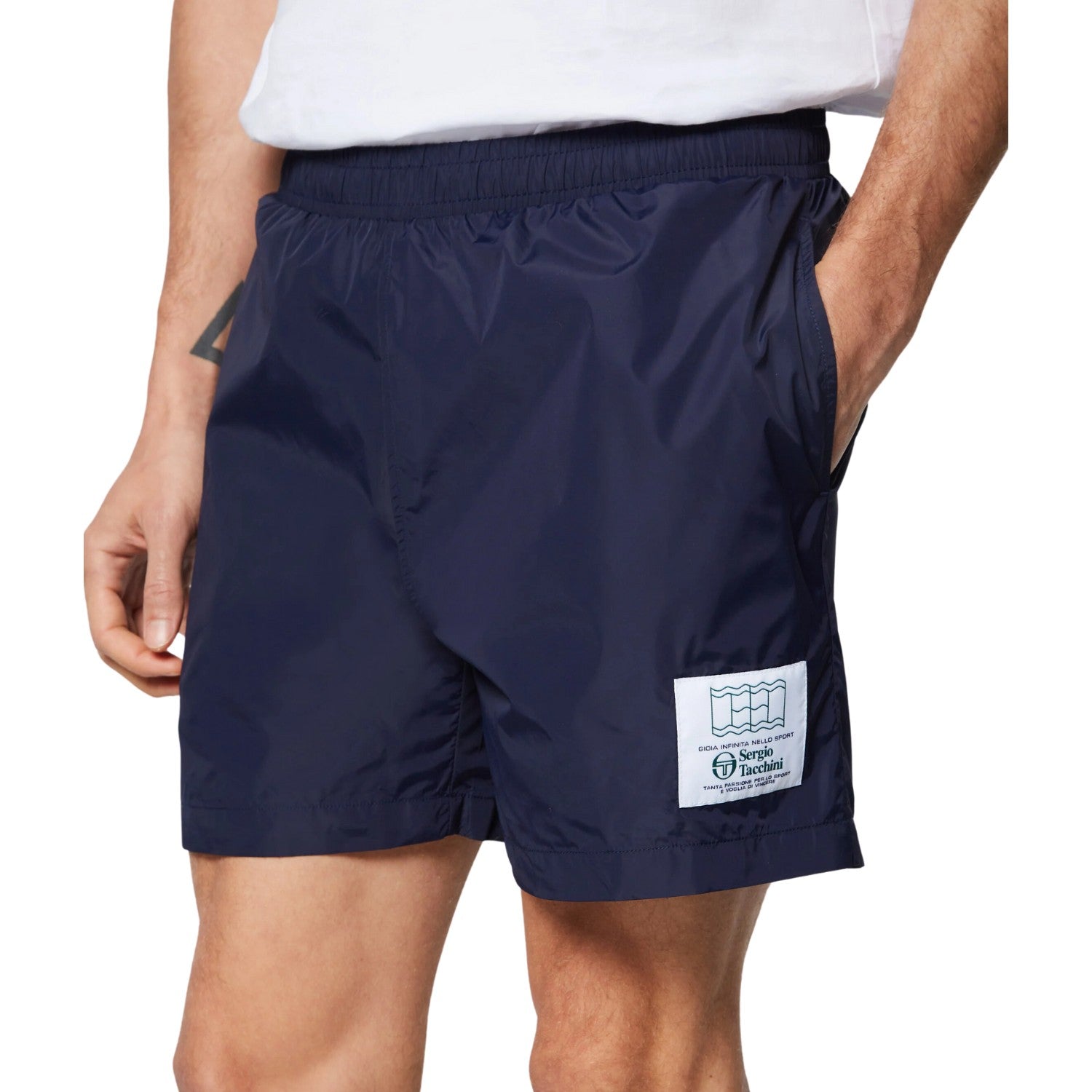 Sergio Tacchini Onda Short Mens Style : Sts24m50753