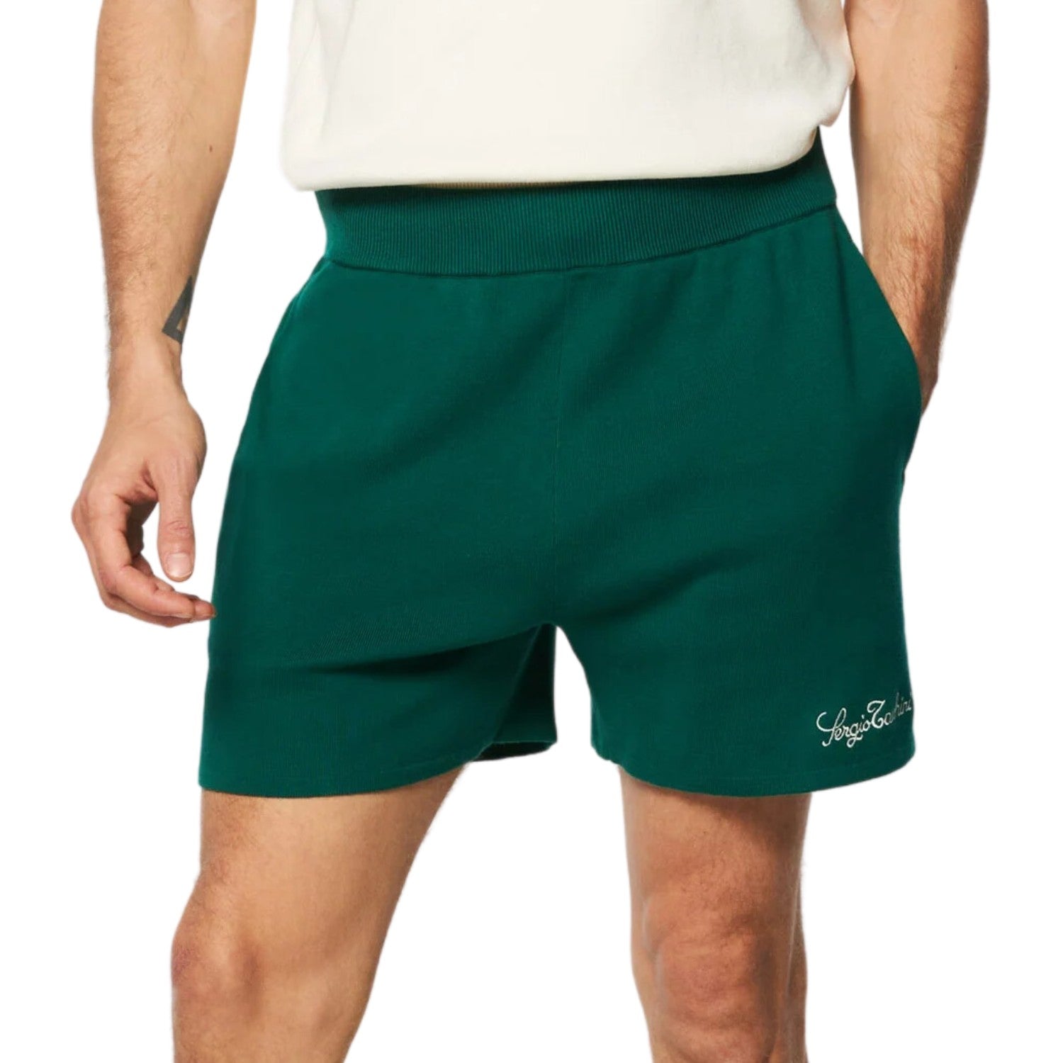 Sergio Tacchini Reoselli Knit Short Mens Style : Sts24m50822