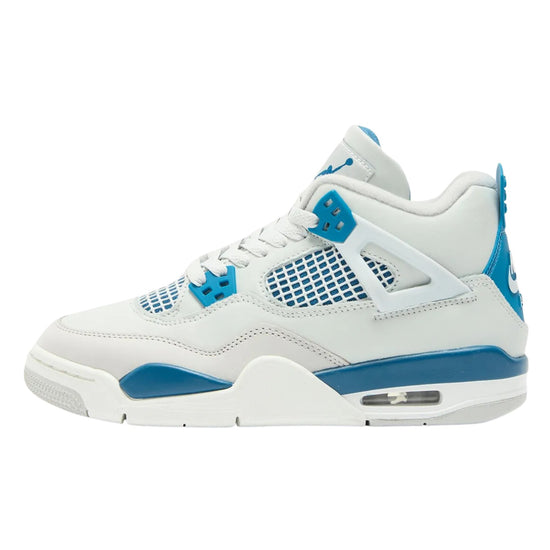 Air Jordan 4 Retro "Military Blue" Big Kids Style : Hf4281