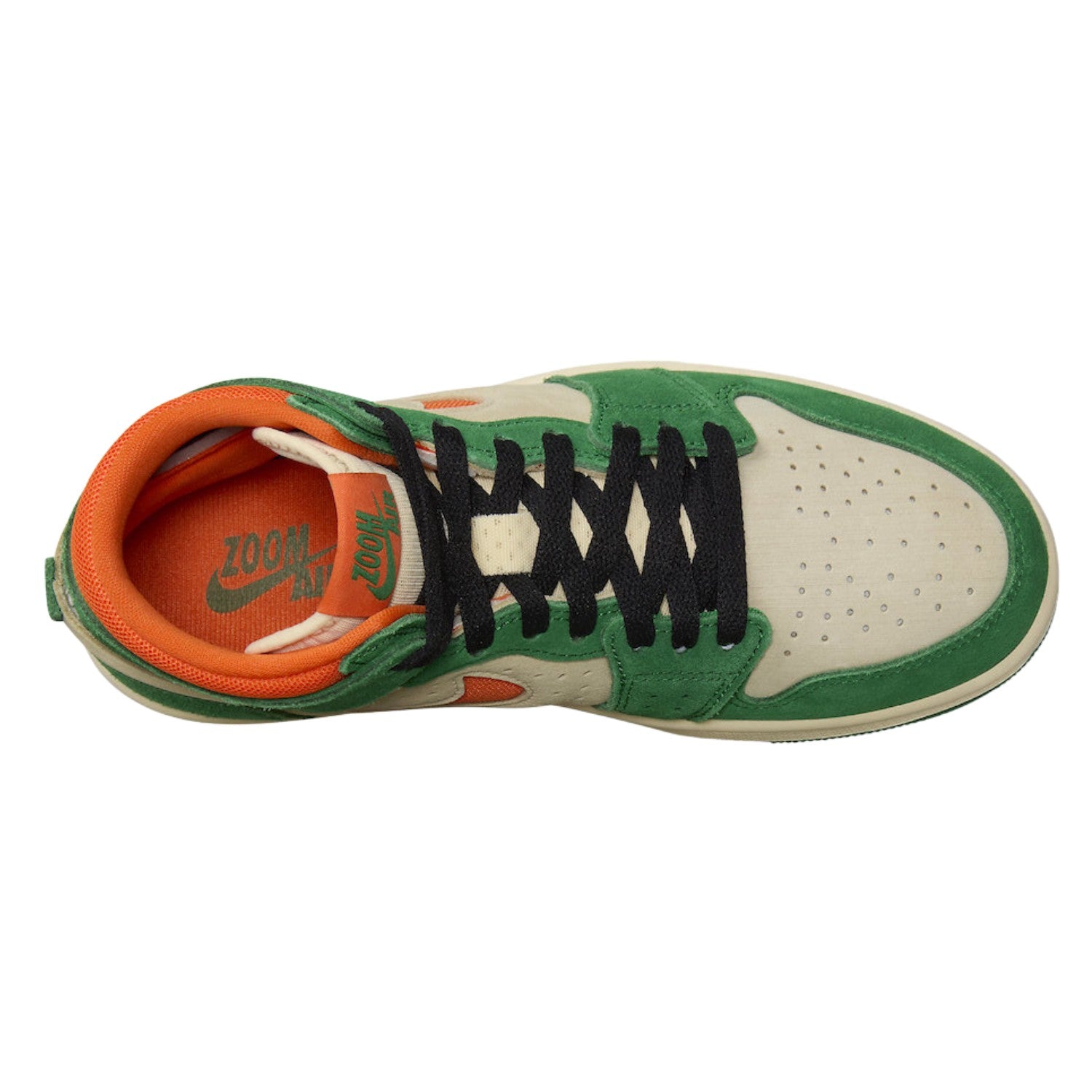 Jordan 1 High Zoom Air CMFT 2 Pine Green Orange Blaze (Women&