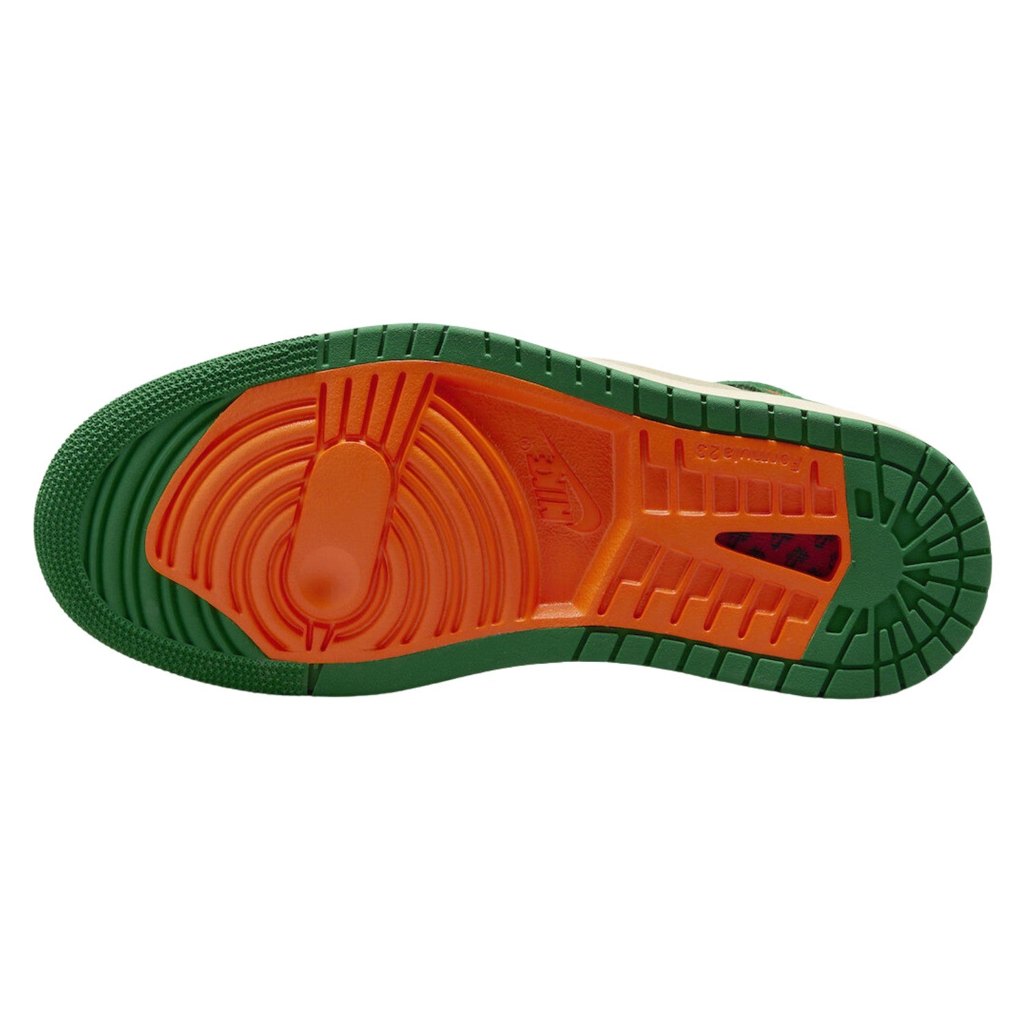 Jordan 1 High Zoom Air CMFT 2 Pine Green Orange Blaze (Women&