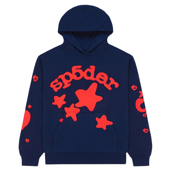 Sp5der Beluga Hoodie Mens Style : M01ss001bgnr