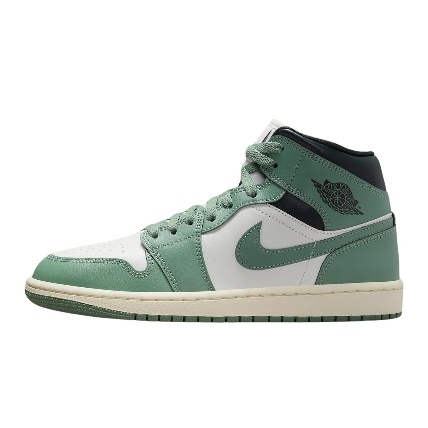 Air Jordan 1 Mid "Jade Smoke" Womens Style : Bq6472
