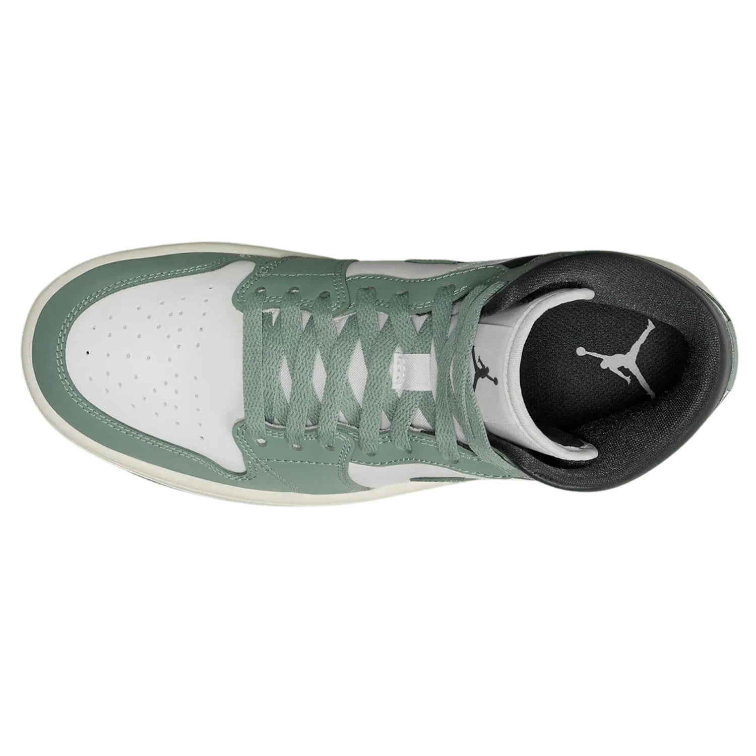 Air Jordan 1 Mid "Jade Smoke" Womens Style : Bq6472