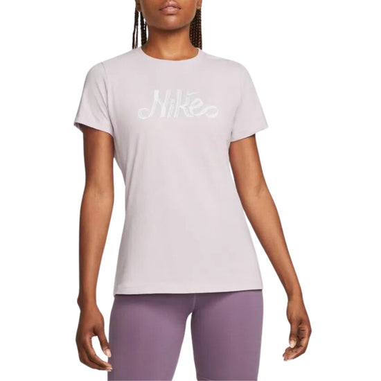 Nike Womens Dri-fit Camiseta Nike Script Tee Womens Style : Dn6685