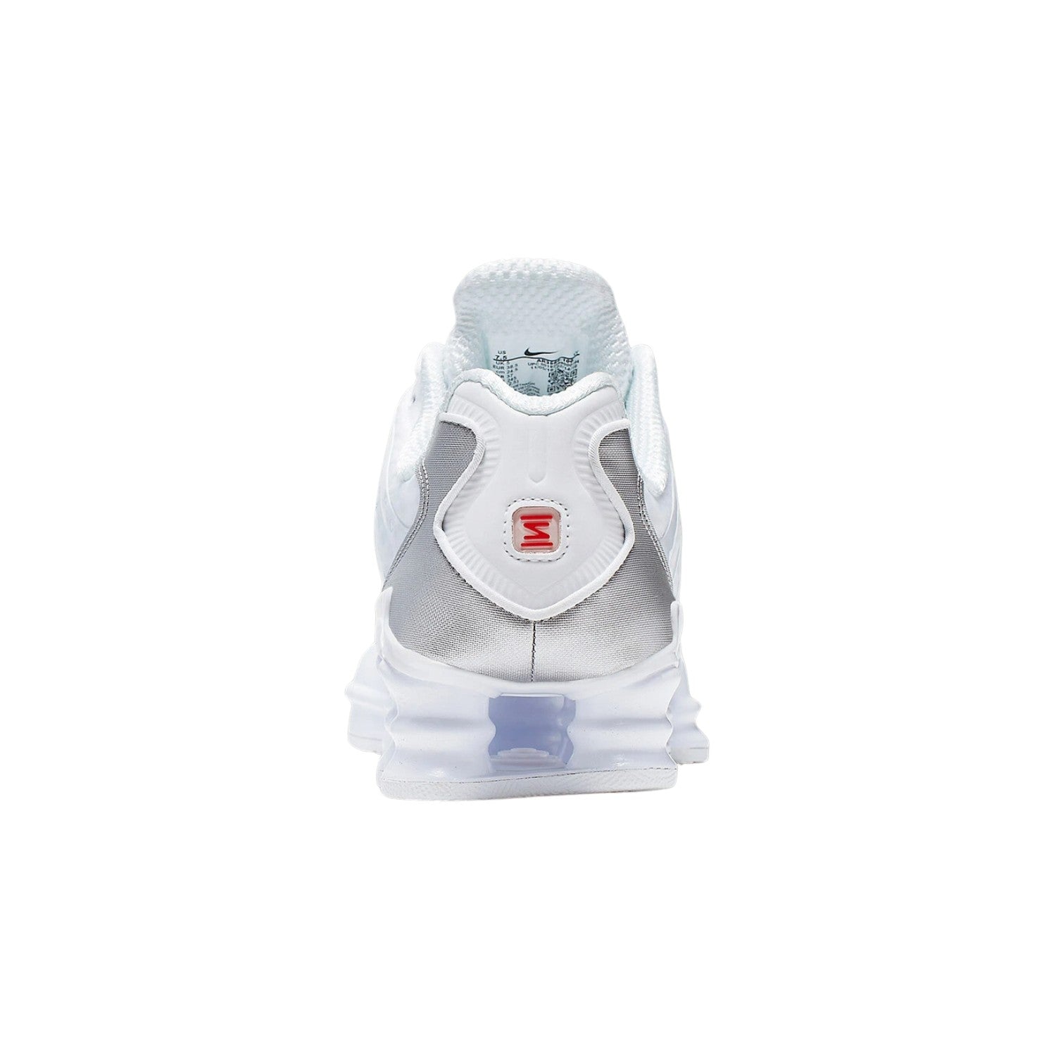 Nike Shox TL White Metallic Silver Max Orange (Women's)