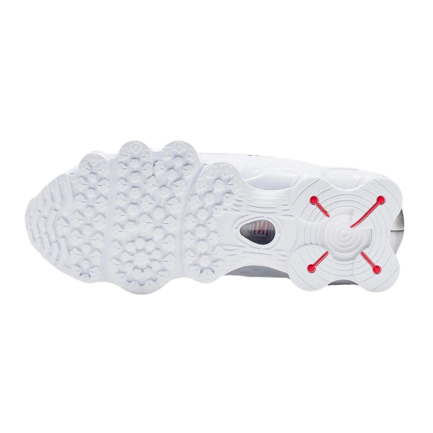 Nike Shox TL White Metallic Silver Max Orange (Women's)