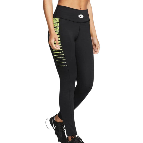 Nike Womens One Dri-fit Mid Rise Ic Tight Fit Full Length Leggings Womens Style : Dm7713