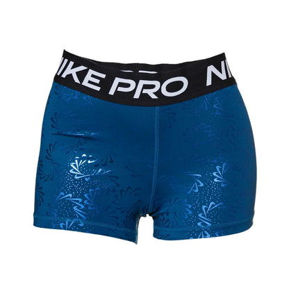 Nike Pro Womens Dri-fit Mid Rise 3 Inch Printed Shorts Womens Style : Dq6232