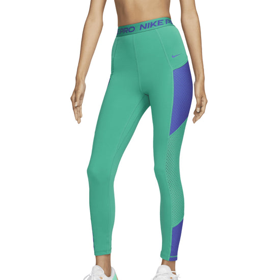 Nike Pro Womens Dri-fit High Rise 7/8 Length Tight Fit Leggings Womens Style : Dq5588