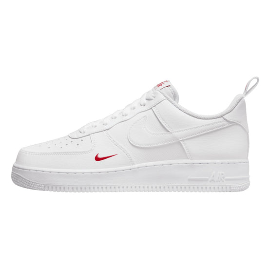 Nike Air Force 1 '07 'Red Mini Swoosh' Mens Style : Fz7187