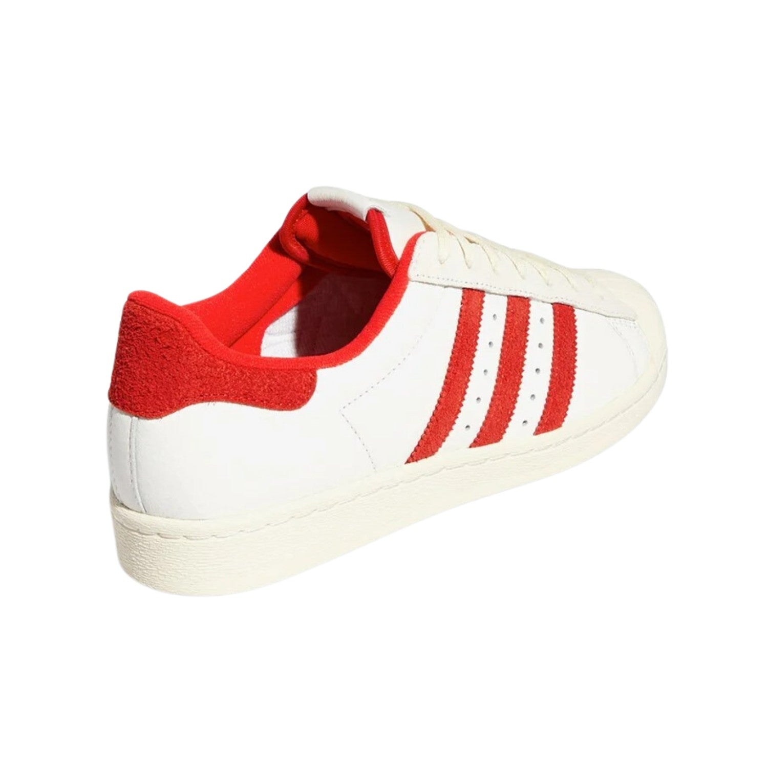 adidas Superstar 82 White Vivid Red