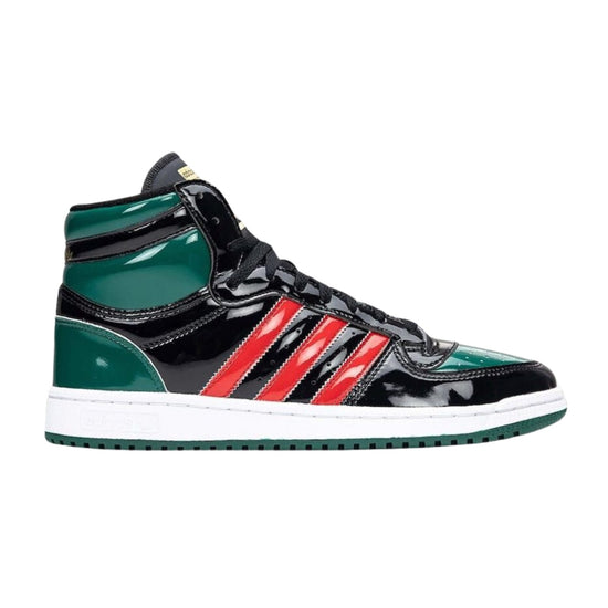 adidas Top Ten Black Green Red Patent