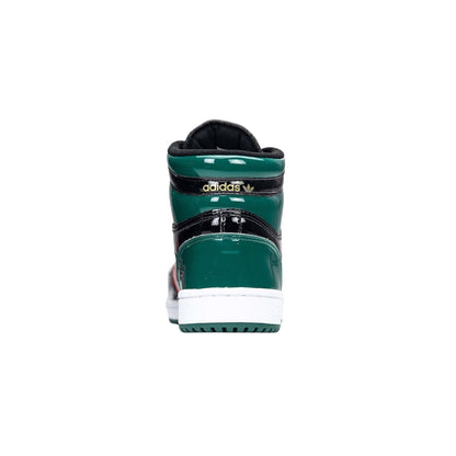 adidas Top Ten Black Green Red Patent