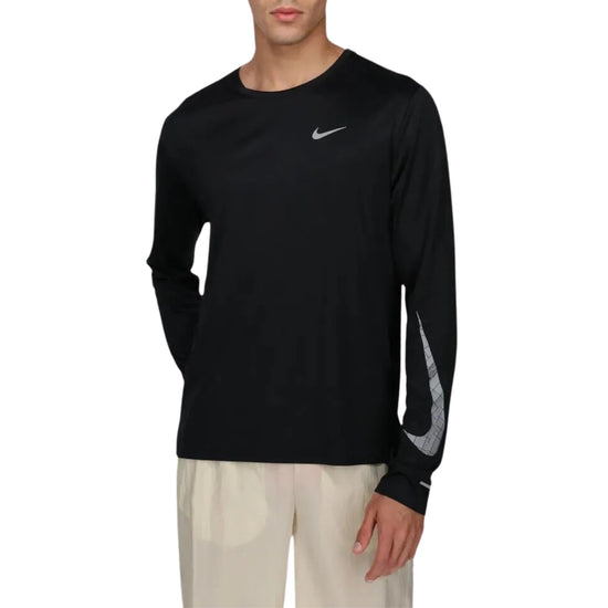 Nike Drifit Miler Run Flash Ls Tshirt Mens Style : Dq6493