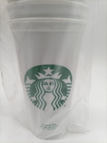 Starbucks 16 Oz Us Reusable Plastic Cup 25 Pcs Unisex Style : 011043881