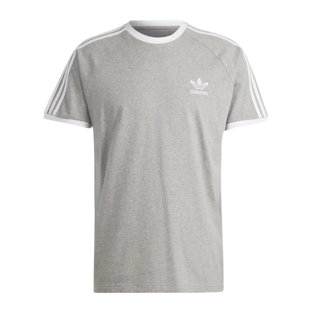 Adidas Originals 3-stripes Grey Tee Mens Style : Ia4848