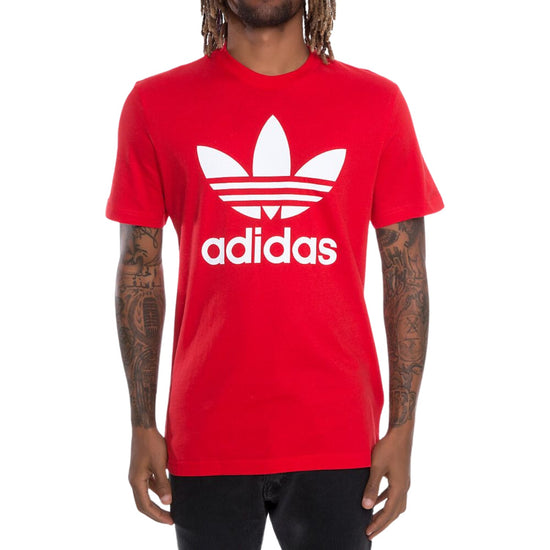 Adidas Originals Mens Trefoil Red Tee Mens Style : Ay7709