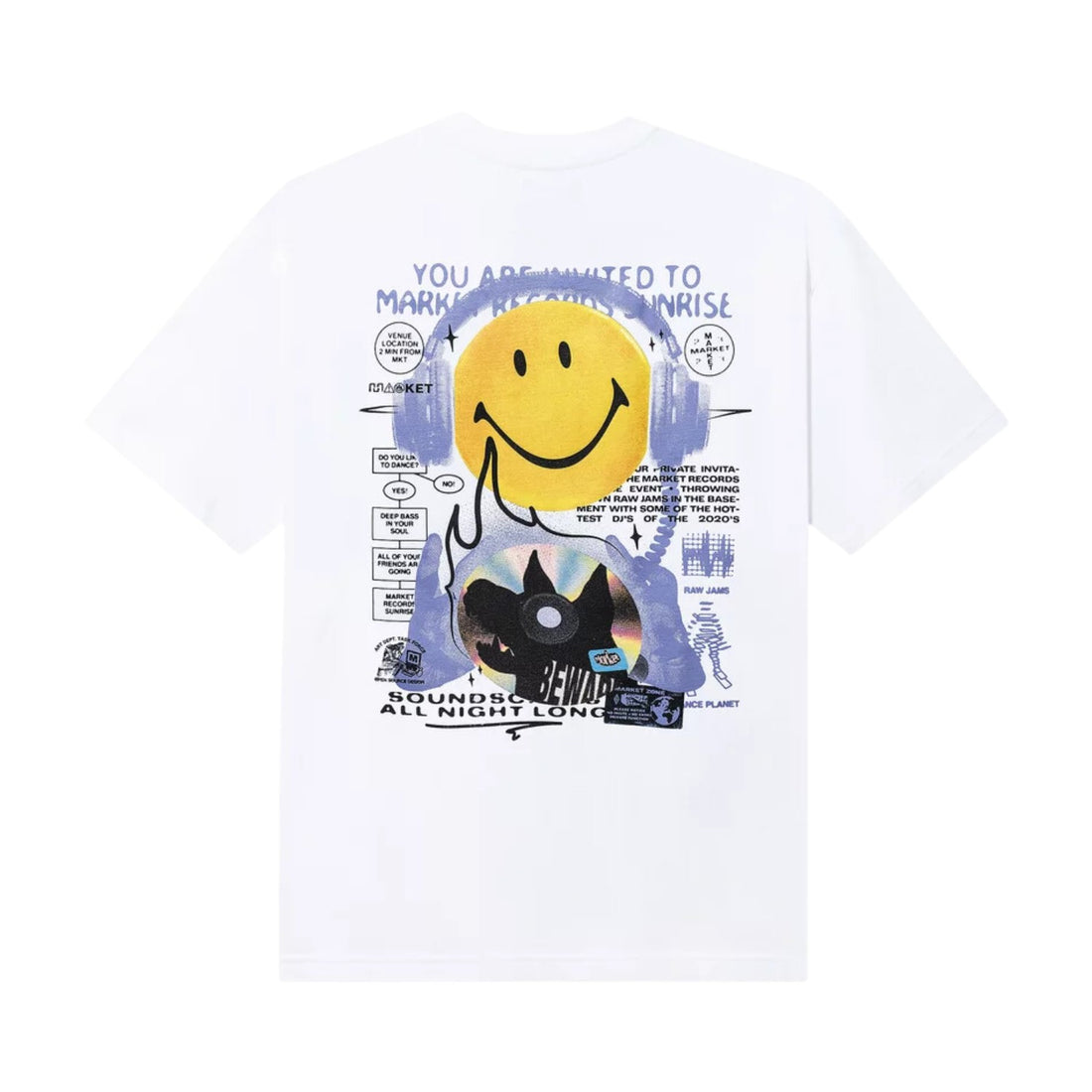 Market Smiley Afterhours T-shirt Mens Style : 399001769
