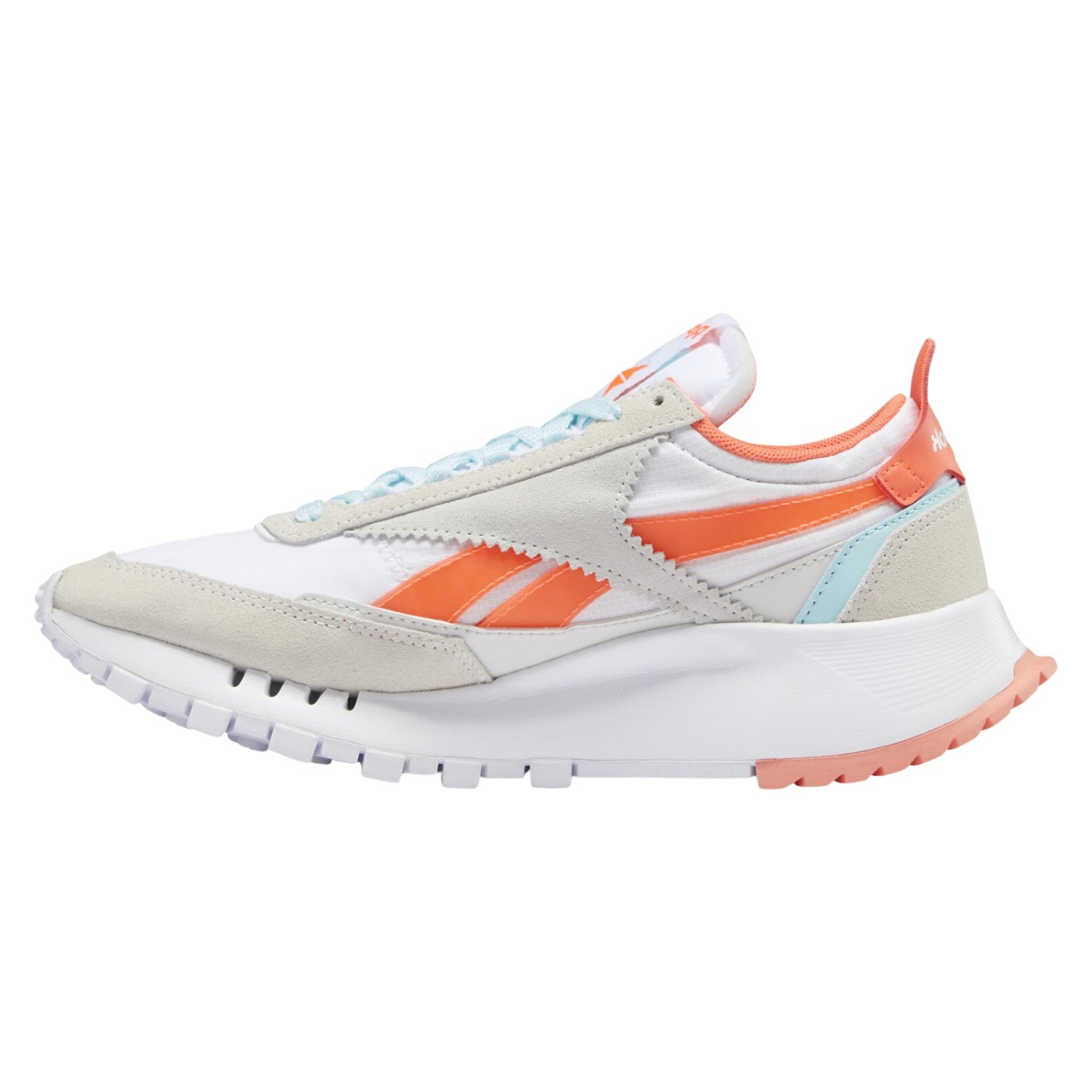 Reebok Classic Leather Legacy White Orange Flare (Women&