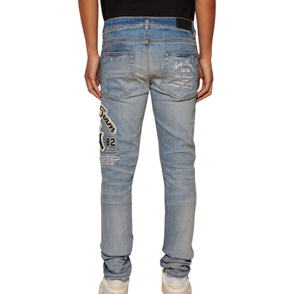 Amiri Dream Team Skinny Jeans Mens Style : Amdnsy1065