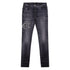 Amiri Straggered Logo Jeans Mens Style : Amdnsy1060