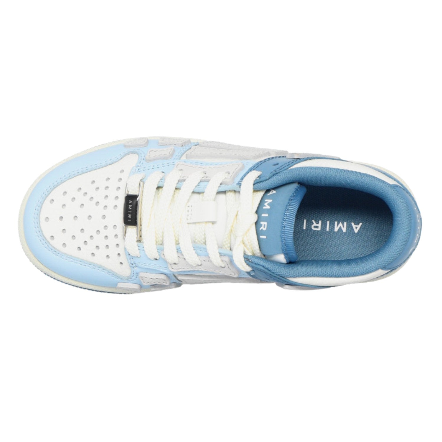 Amiri Two-tone Skel Top Low Toddlers Style : Akfosr1003