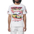 Smoke Rise Emb Patched & Graphic Printed T-shirt Mens Style : Kt24258