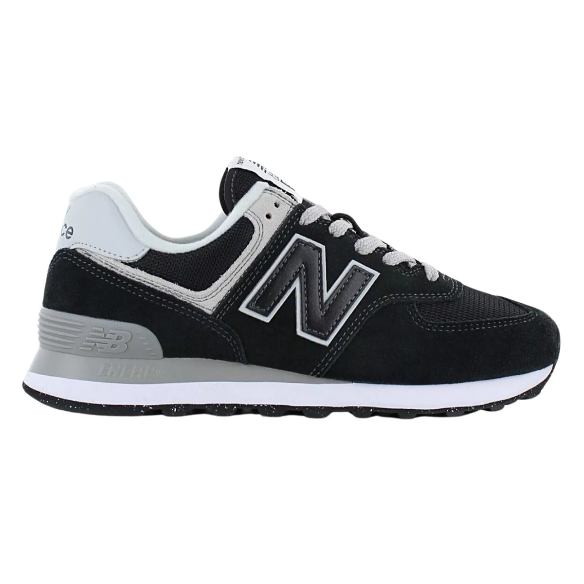 New Balance 574 Black Grey (Women&