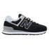 New Balance 574 Black Grey (Women&