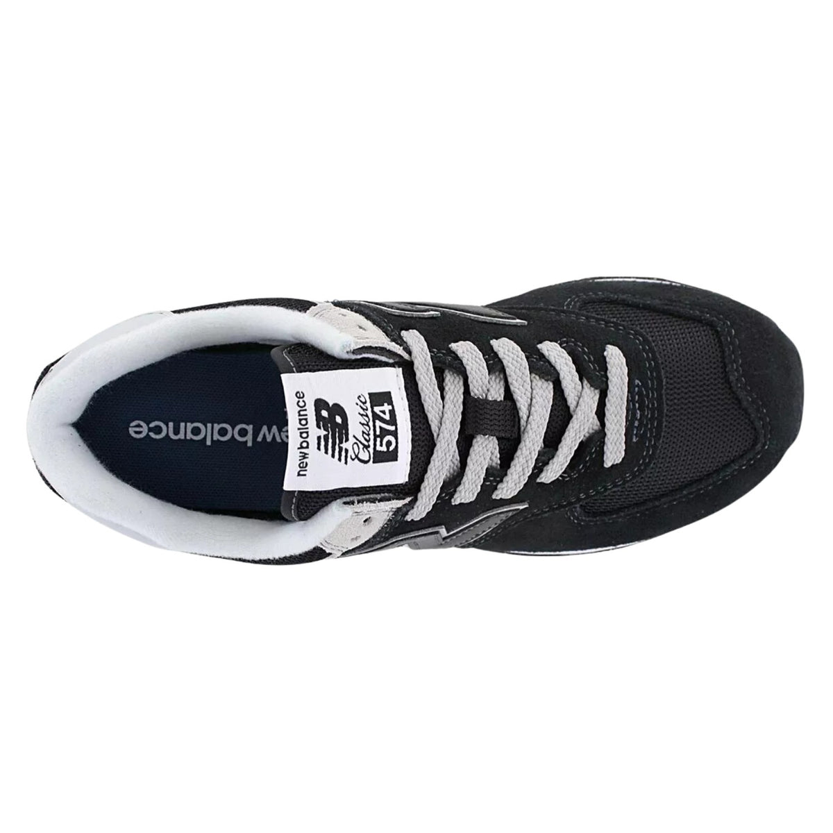 New Balance 574 Black Grey (Women&