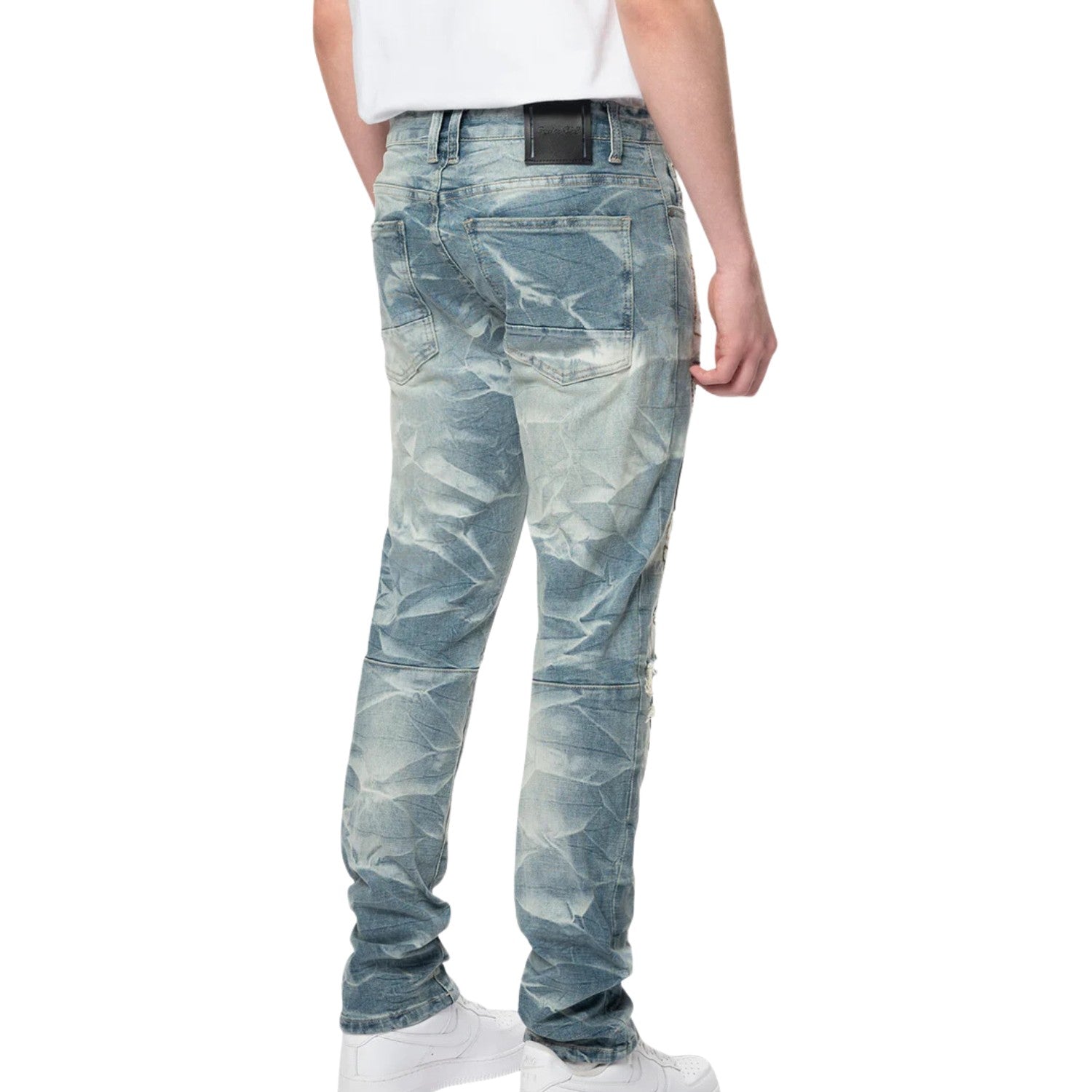 Smoke Rise Varsity Patch Jeans Mens Style : Jp24545