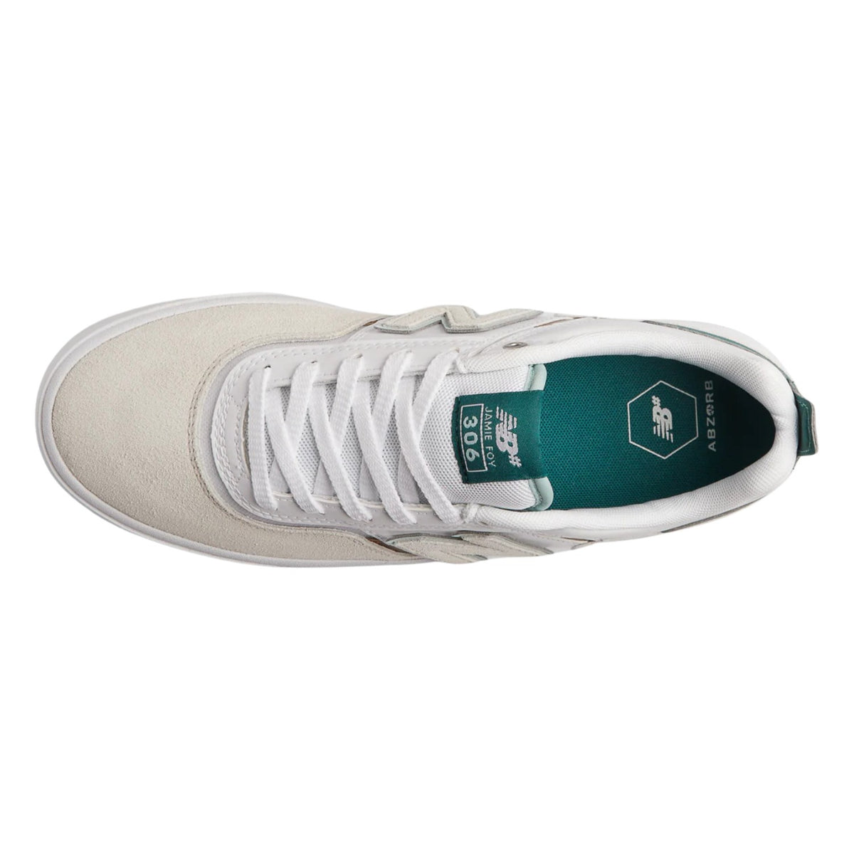 New Balance Numeric 306 Jamie Foy Sea Salt White