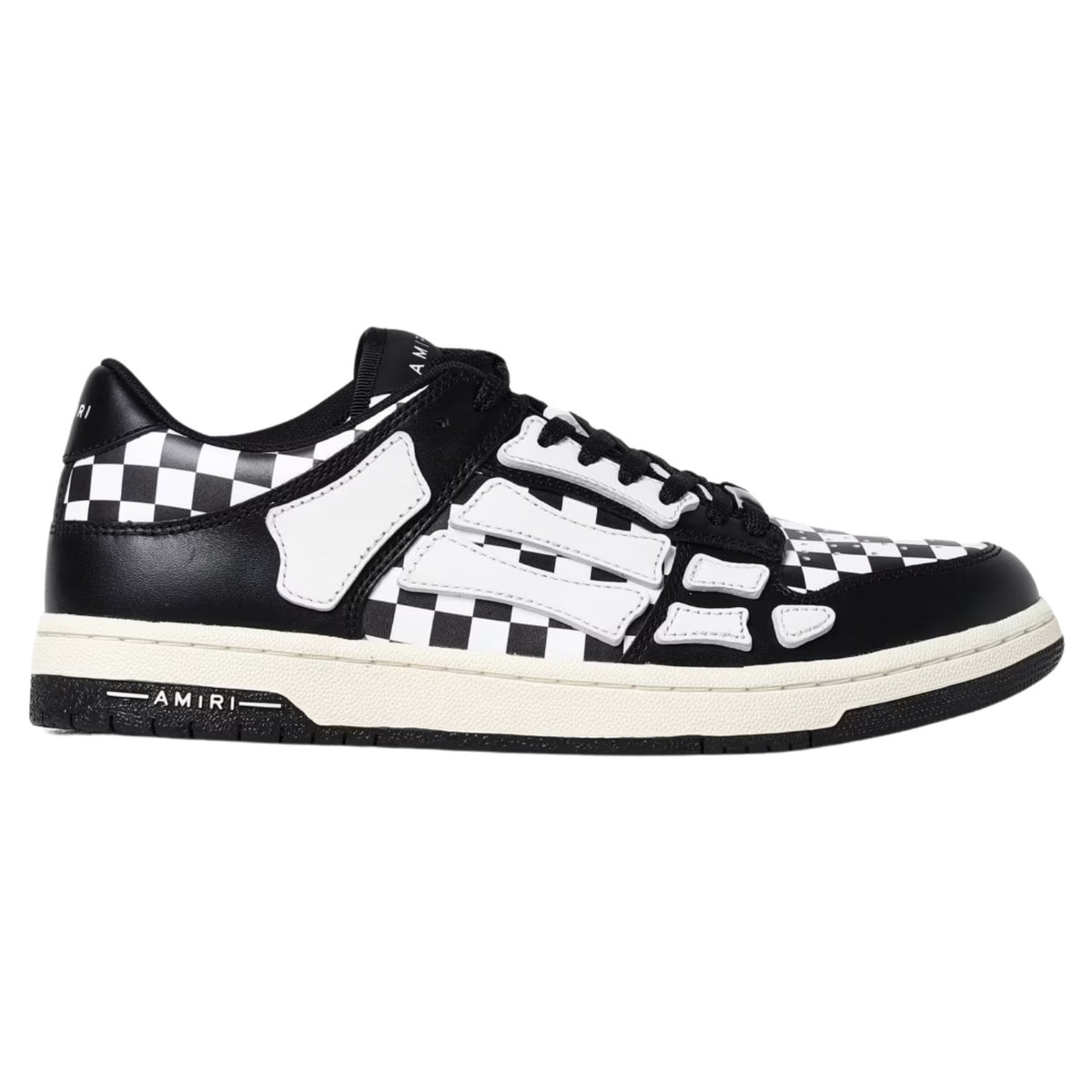 Amiri Checkered Skel Top Low  Mens Style : Amfosr1032