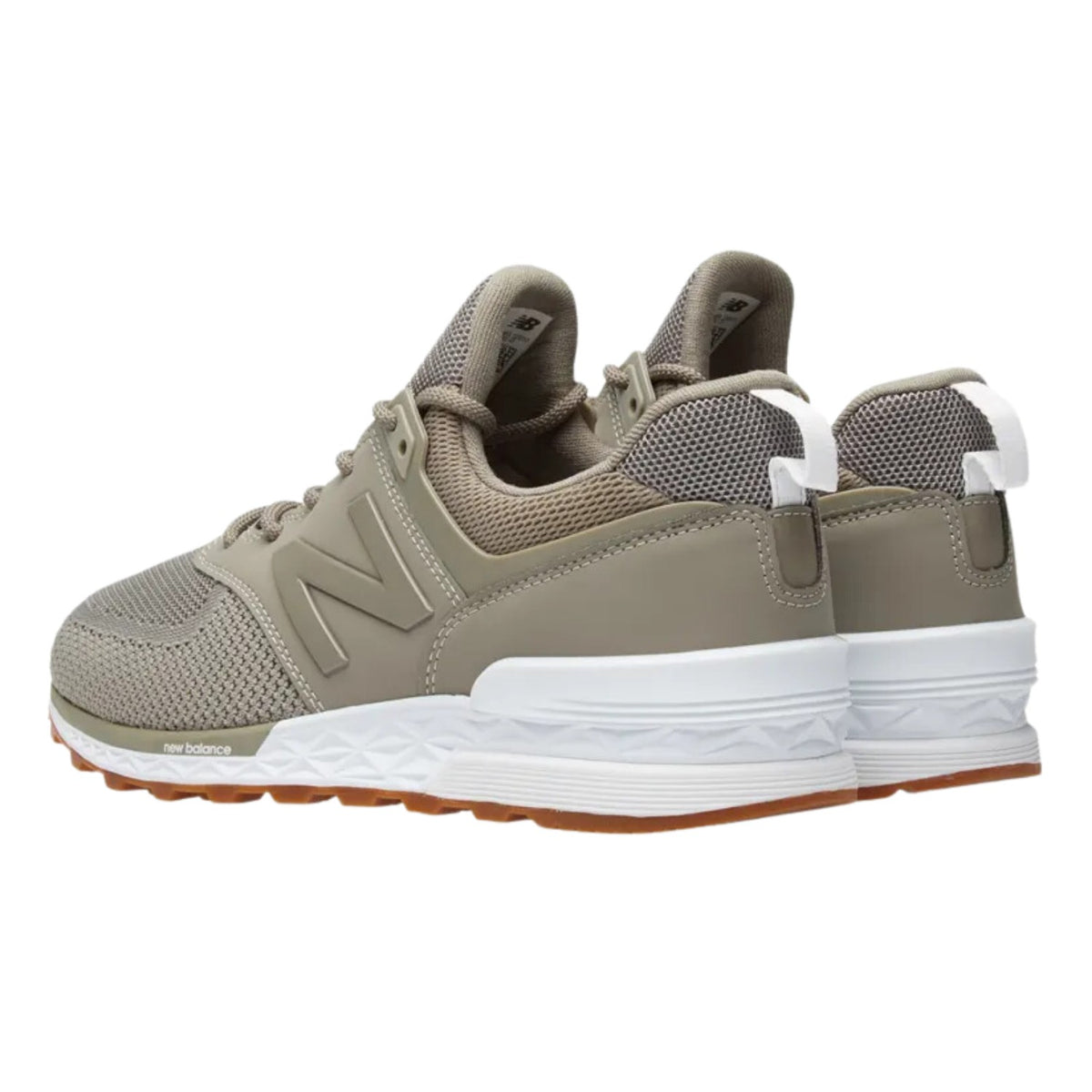 New Balance 574 Dark Grey White Gum